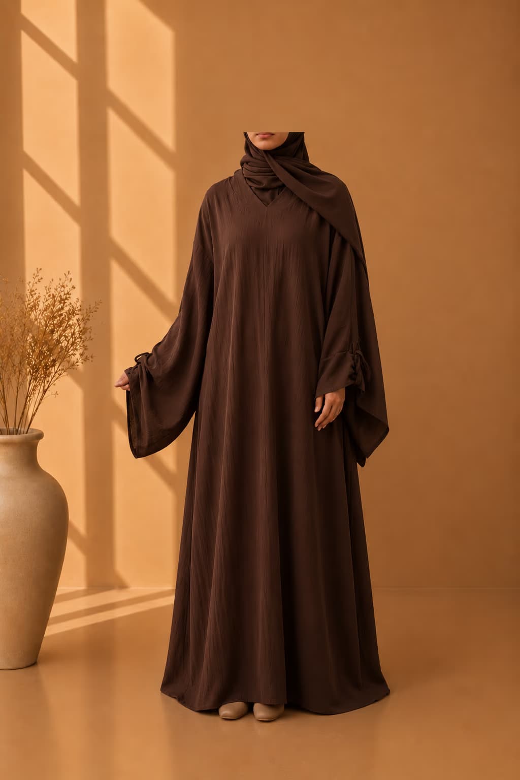 Jilbab Aïcha — packshot studio